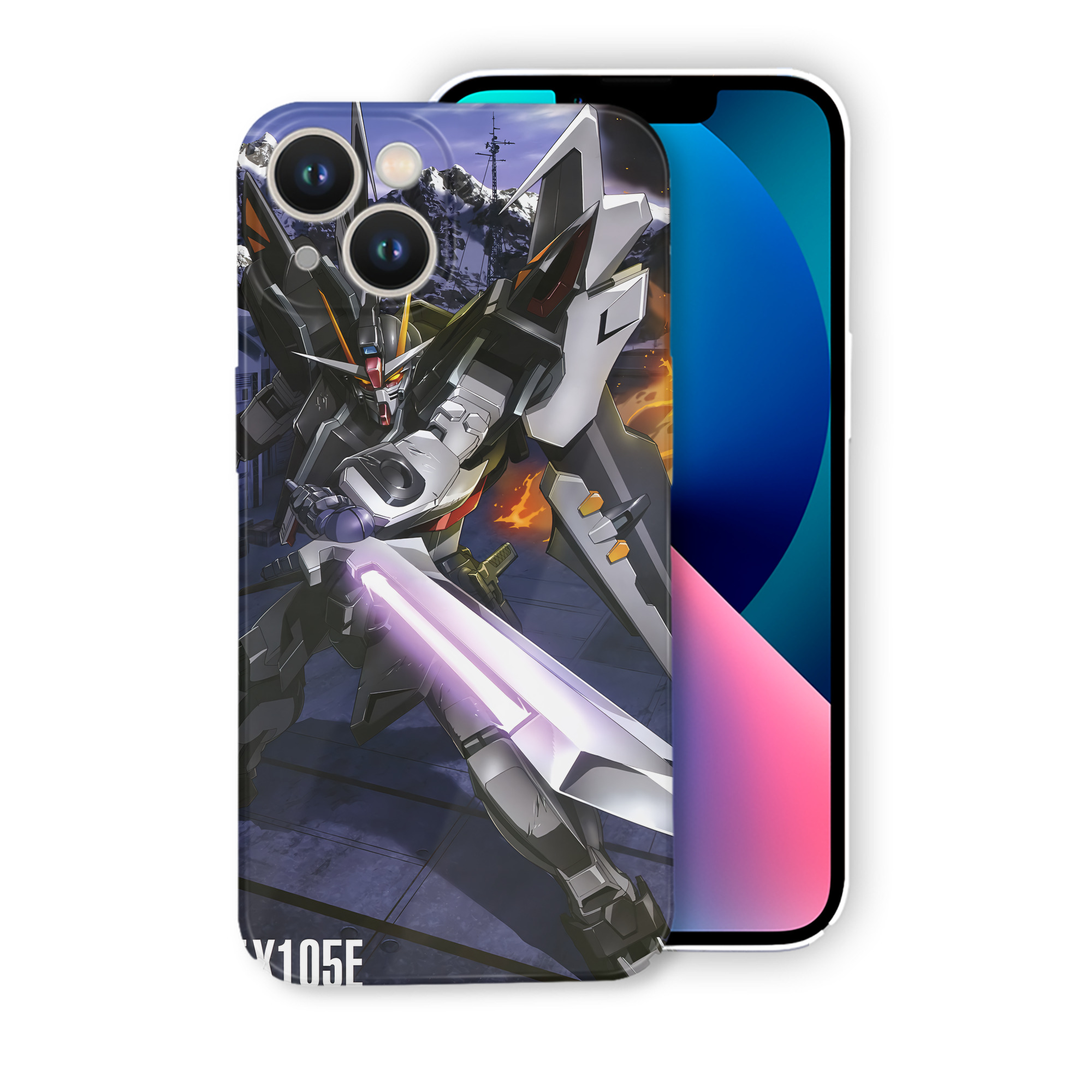（画像用） 機動戦士ガンダム Mobile Suit Gundam 【iPhone 14シリーズ対応】ハードケース